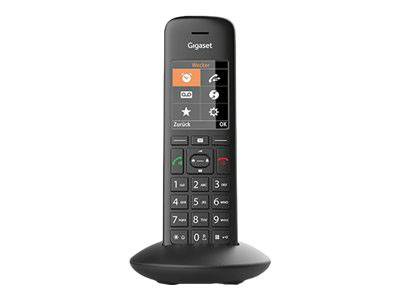 Gigaset C570 HX schwarz int. Mobilteil + Ladeschale Multimedia-Technik Telefone-1