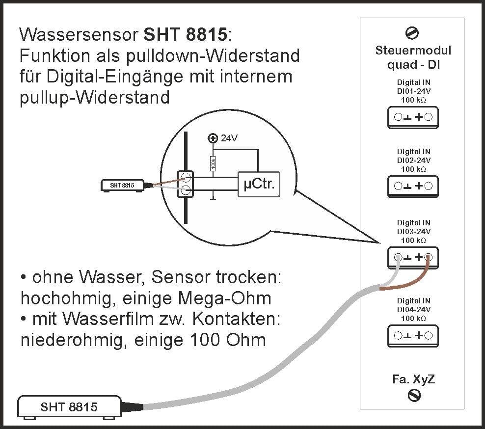 Schabus 200370 SHT 8815 Aktiver Wasser-Sensor für Digitaleingänge-2