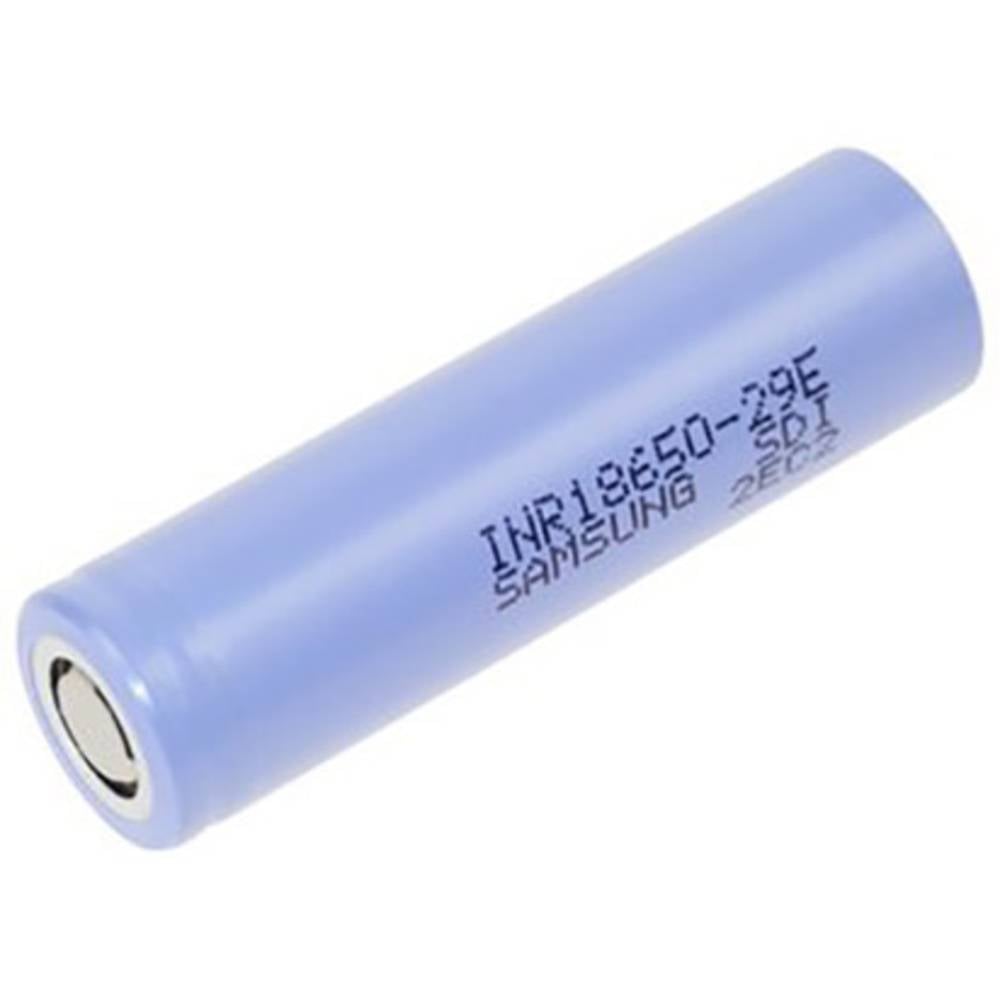 Samsung INR18650-29E Speciale oplaadbare batterij 18650 Flat-top, Geschikt voor hoge temperaturen Li