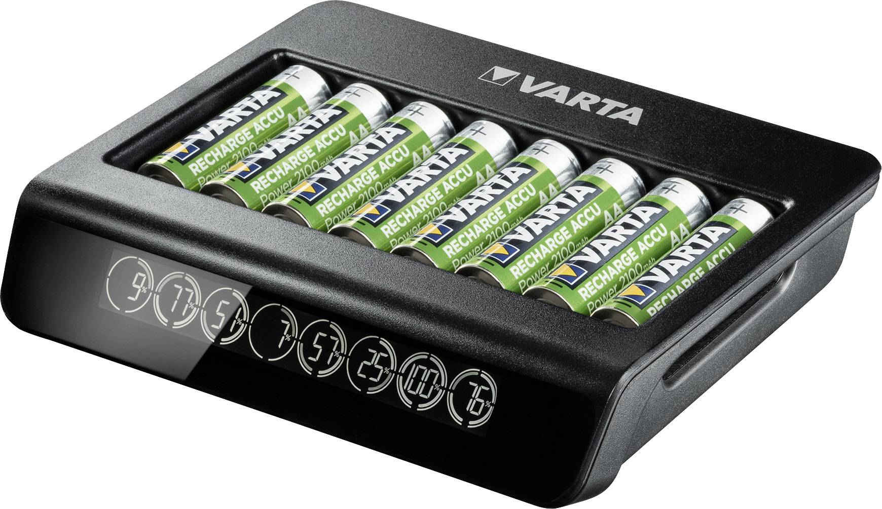 Varta LCD Multi Plus Rundzellen Ladegerät NiMH Micro (AAA Varta LCD Lader Rundzellen Ladegerät NiMH Micro (AAA