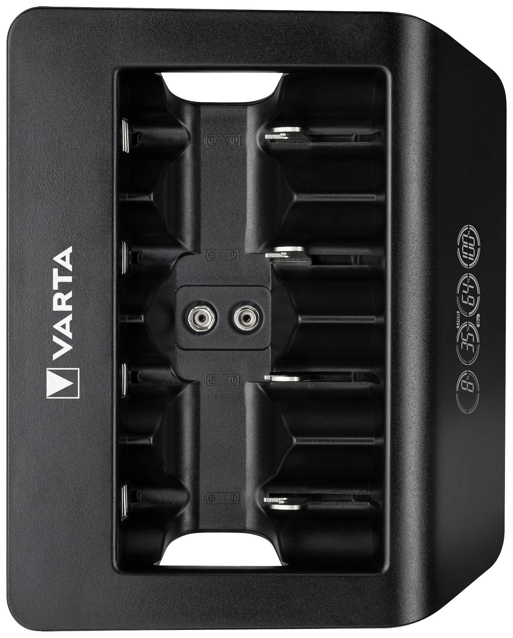 Varta LCD Universal Charger+ Rundzellen-Ladegerät NiMH Micro (AAA 