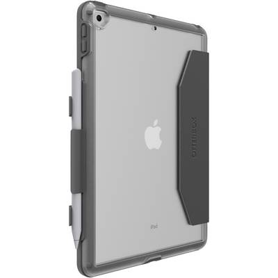 Schutzhülle für ein Tablet mit Stifthalter, Markenname 'Otterbox' sichtbar, bietet Schutz und Funktionalität für den täglichen Gebrauch.