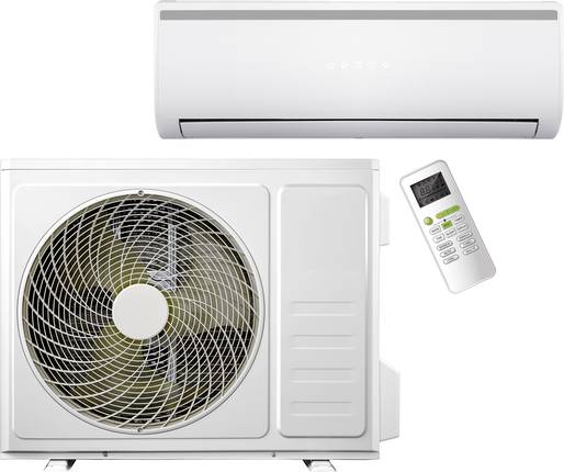Moderne airconditioning met warmtepomptechnologie