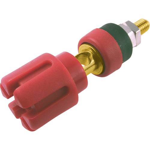 Cliff CL159721A Laborbuchse Stift-Ø: 4 mm Rot 1 St.