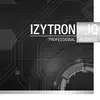 Das Bild zeigt ein graues digital gestaltetes Hintergrunddesign mit den weißen Texten 'IZYTRON.IQ' und 'PROFESSIONAL BUSINESS'.