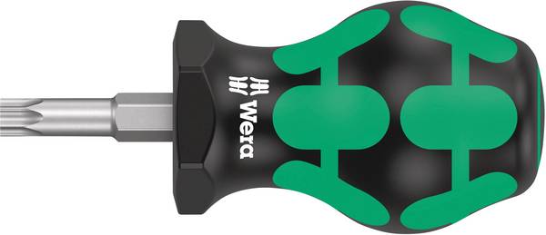 Wera 367 TORX® Stubby  Torx-Schraubendreher Größe (Schraubendreher) T 30 Klingenlänge: 25 mm  1 St.