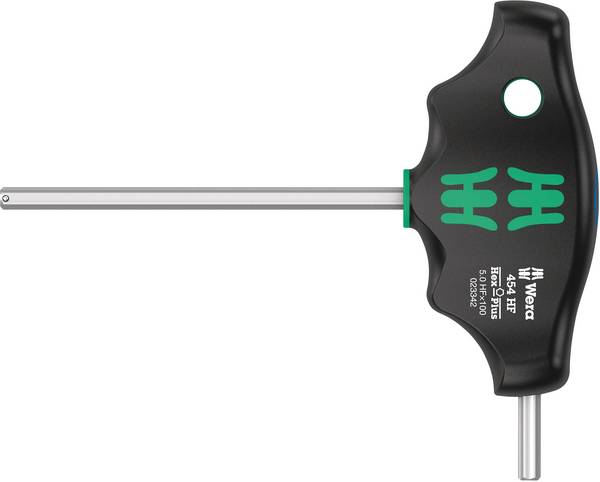 Wera 454 HF  Innen-Sechskantschraubendreher Schlüsselweite (metrisch): 5 mm  Klingenlänge: 100 mm