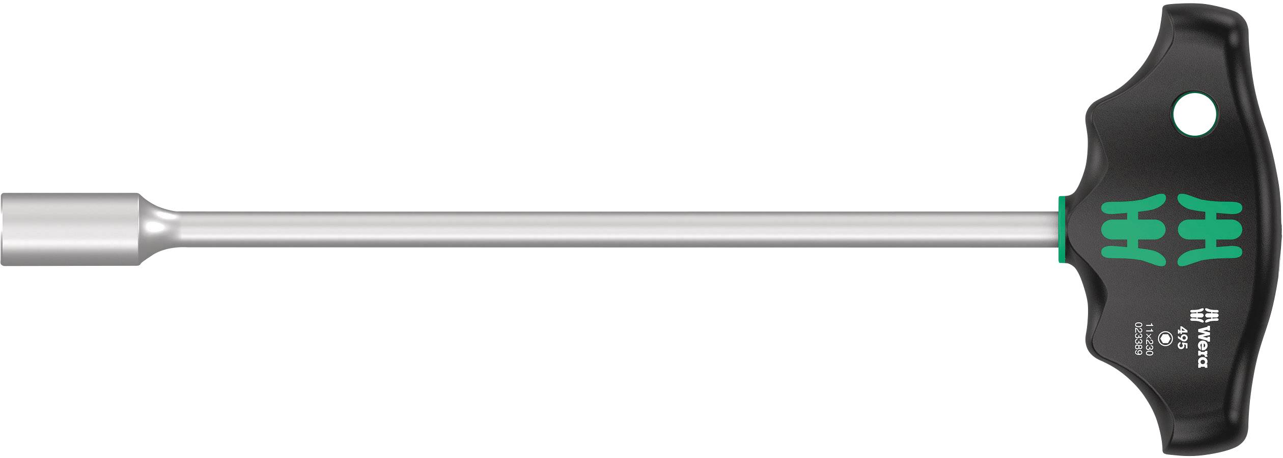 Wera 495 Steckschlüssel-Schraubendreher Schlüsselweite (metrisch): 11 mm Klingenlänge: 230 mm