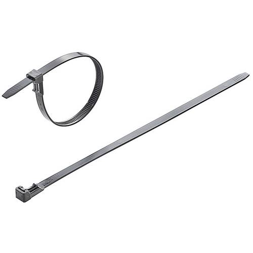 Weidmüller 1059250000 CB-R 350/7.5 BLACK Kabelbinder 350 mm 7.5 mm Schwarz Lösbar 100 St.