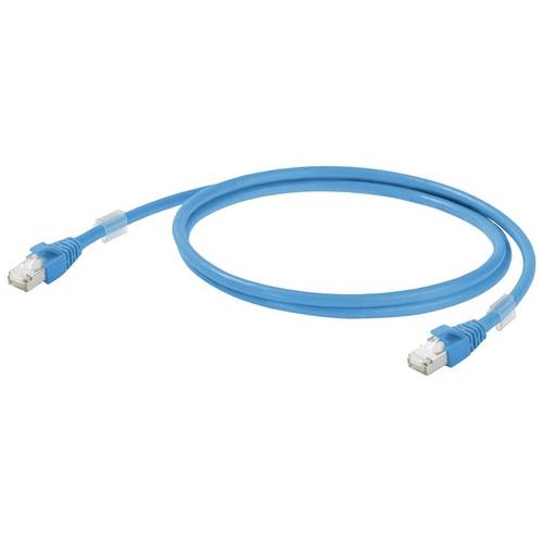 Weidmüller 1165900150 RJ45 Netzwerkkabel, Patchkabel CAT 6a S/FTP 15.00 m Blau Flammwidrig 1 St.