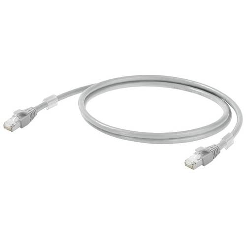 Weidmüller 1165940110 RJ45 Netzwerkkabel, Patchkabel CAT 6a S/FTP 11.00 m Grau Flammwidrig 1 St.