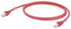 Weidmüller 1166030100 RJ45 Patchkabel CAT 6a S/FTP 10.00 m Rot Flammwidrig 1 St.