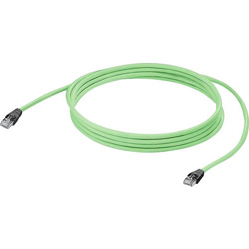 Thumbnail - Weidmüller 1230410000 RJ45 Netzwerkkabel, Patchkabel CAT 5e SF/UTP 0.30 m Grün Flammwidrig, Ölbeständig, UV-Beständig 1 ...