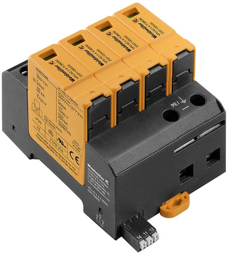 Weidmüller 2591130000 VPU AC II 4 R 350/50 Überspannungsableiter 50 kA 1 St.