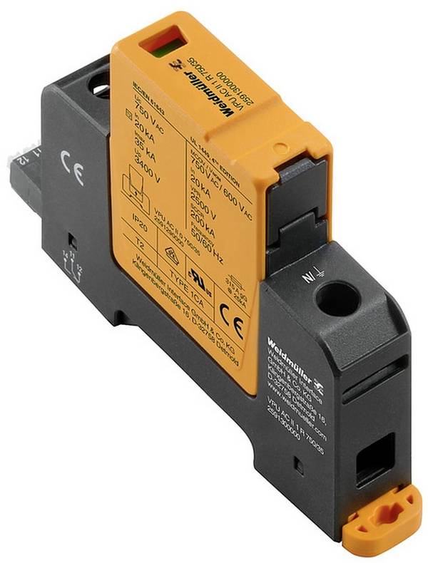 Weidmüller 2591300000 VPU AC II 1 R 750/35 Überspannungsableiter 35 kA 1 St.