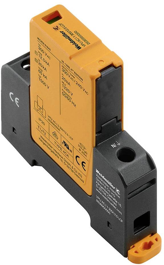 Weidmüller 2636950000 VPU AC I 1 300/12.5 LCF Überspannungsableiter 65 kA 1 St.