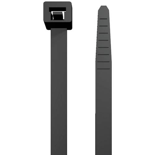 Thumbnail - Weidmüller 2659340000 CB-UVR 200/4.8 BK Kabelbinder 200 mm 4.8 mm Schwarz UV-stabilisiert 100 St.