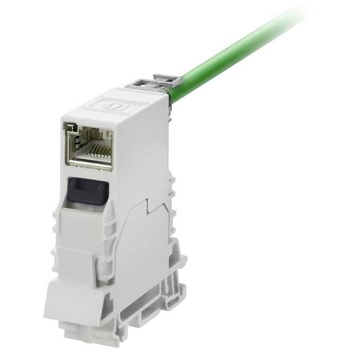 Weidmüller 10 St. IE-TO-RJ45-FJ-A Tragschienenadapter 1 Port