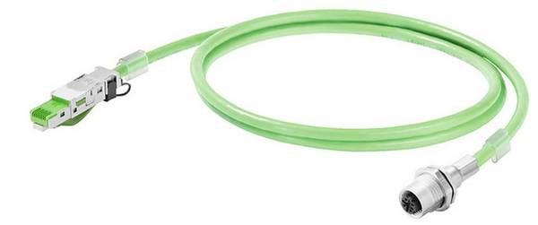 Weidmüller 1234750002 M12 Patchkabel CAT 5 0.20 m 1 St.