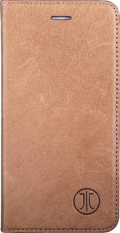 JT BERLIN LeatherBook Tegel für Apple iPhone 7/ 8 - Cognac
