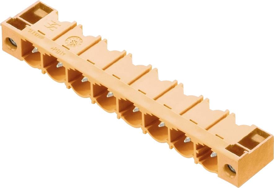 WEIDMUELLER Leiterplattensteckverbinder SL 7.62HP/03/90F 3.2 SN OR BX Weidmüller Inhalt: 100 St.