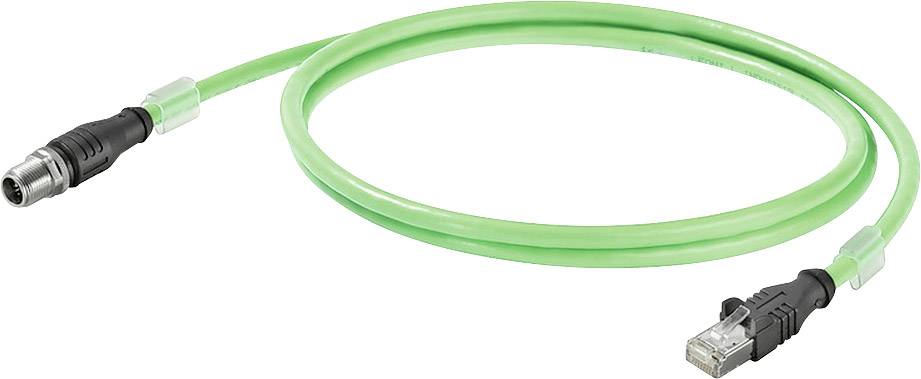 Weidmüller 1457580005 Sensor-/Aktor-Datensteckverbinder, konfektioniert M12 Stecker, gerade 0.50 m Polzahl Sensoren: 8 1...