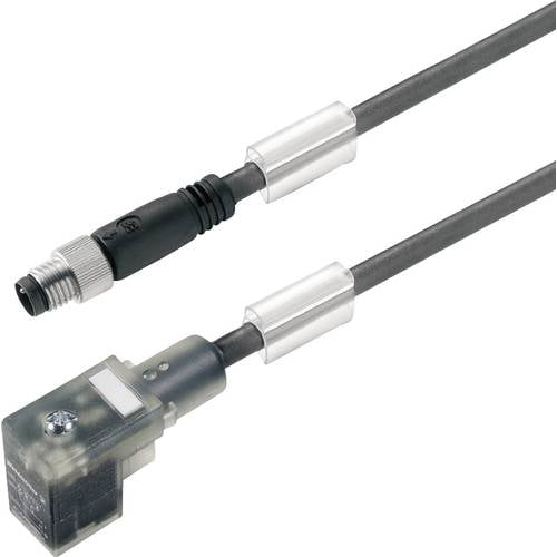 Thumbnail - Weidmüller 1916701000 Sensor-/Aktor-Steckverbinder, konfektioniert M8 Stecker, gerade 10.00 m Polzahl Sensoren: 3 1 St.