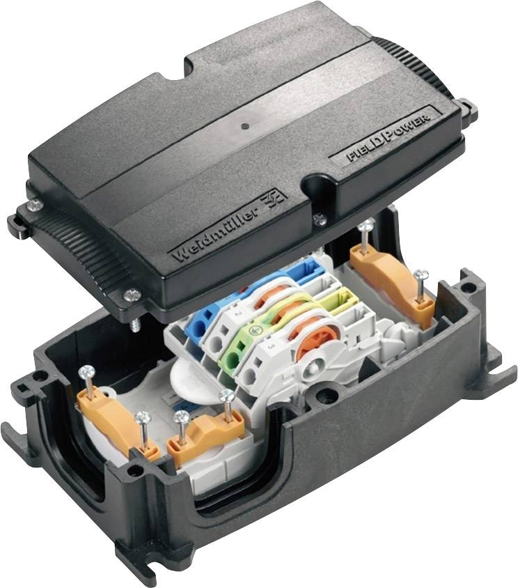 Weidmüller 1957580000 FP Box Elemento di collegamento flessibile: - rigido: - 1 pz. Nero