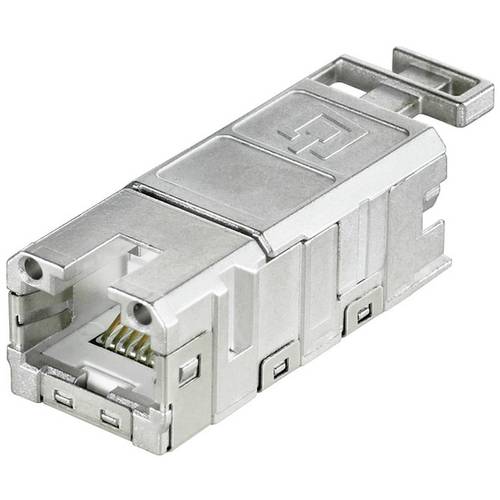 Thumbnail - Weidmüller IE-BI-RJ45-FJ-B 1963840000 RJ45 Flanscheinsatz Bunt 10 St.