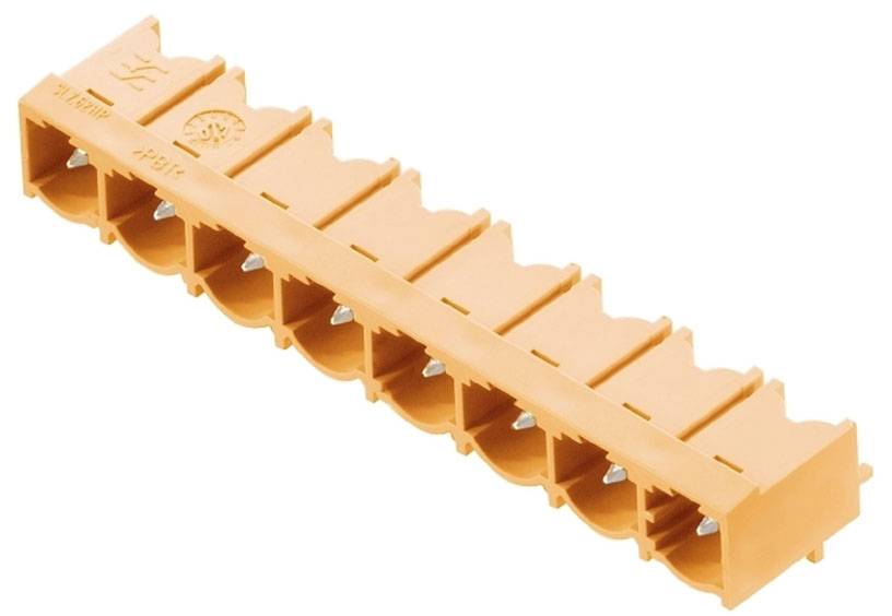 Weidmüller Stiftgehäuse-Platine Polzahl Gesamt 6 Rastermaß: 7.62 mm 1980410000 50 St.