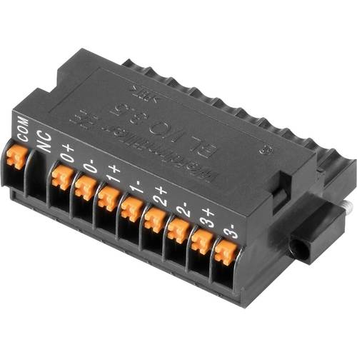 Weidmüller Buchsengehäuse-Kabel Polzahl Gesamt 10 Rastermaß: 3.5 mm 2471390000 20 St.