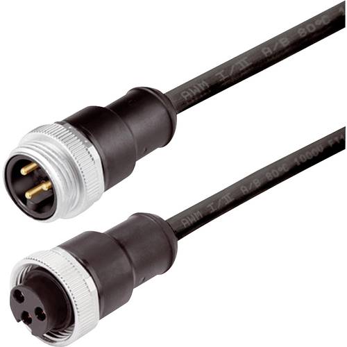 Weidmüller 2519450200 Sensor-/Aktor-Steckverbinder, konfektioniert 7/8 Stecker, gerade, Buchse, gerade 2.00 m Polzahl Se...