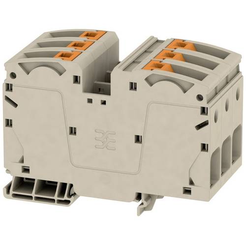 Weidmüller 2552100000 Durchgangsreihenklemme 48 mm Push-In-Klemme Beige 1 St.
