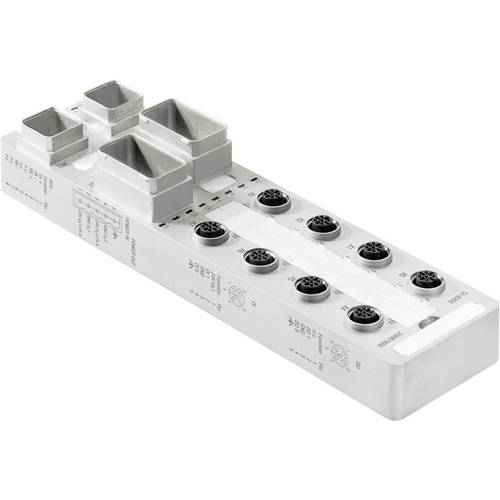 Weidmüller UR67-PN-V14-CU-8DIDO-12 2599670000 Sensor/Aktorbox aktiv M8-Verteiler mit Kunststoffgewinde 1 St.