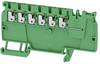 Weidmüller 2614100000 Verteiler-Reihenklemme 3.5 mm Push-In-Klemme, Steckanschluss Grün 50 St.