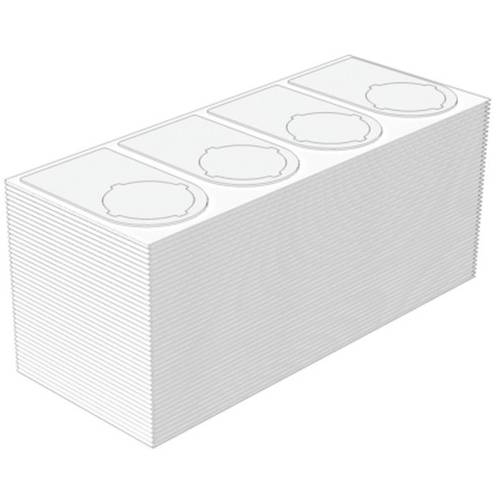 Weidmüller 2621150000 SM-FO 27/18-22 MM WS Gerätemarkierung Beschriftungsfläche: 29.5 x 20.25 mm Weiß Anzahl Markierer: ...