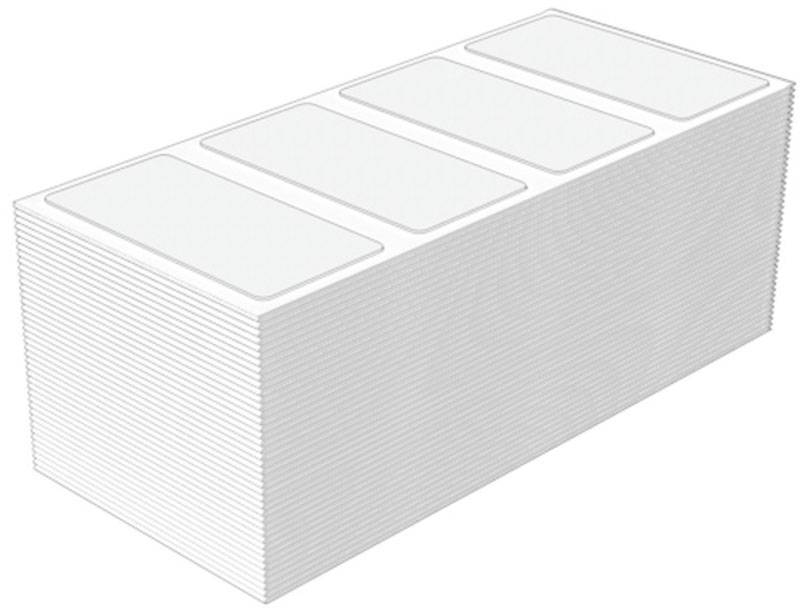 Weidmüller 2621280000 CC-FO 30/60 MM WS Gerätemarkierung Beschriftungsfläche: 30 x 60 mm Weiß Anzahl Markierer: 100 100 ...