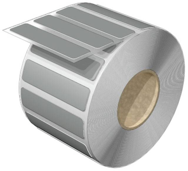 Weidmüller 2621330000 CC-FO 15/60 MM SI Gerätemarkierung Beschriftungsfläche: 15 x 60 mm Silber Anzahl Markierer: 500 50...