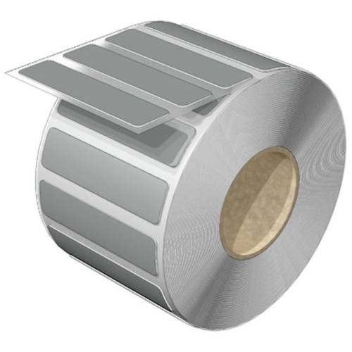 Weidmüller 2621330000 CC-FO 15/60 MM SI Gerätemarkierung Beschriftungsfläche: 15 x 60 mm Silber Anzahl Markierer: 500 50...