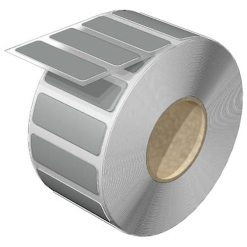 Thumbnail - Weidmüller 2621360000 CC-FO 15/45 MM SI Gerätemarkierung Beschriftungsfläche: 15 x 44.5 mm Silber Anzahl Markierer: 500 ...