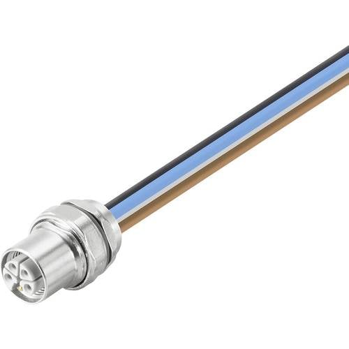 Thumbnail - Weidmüller 2625970000 Sensor-/Aktor-Einbausteckverbinder M12 Buchse, gerade 0.30 m Polzahl Sensoren: 5 1 St.