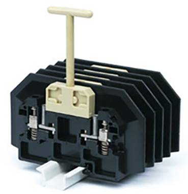 Weidmüller 3835020000 Prüftrenn-Reihenklemme 15 mm Schrauben Schwarz 10 St.