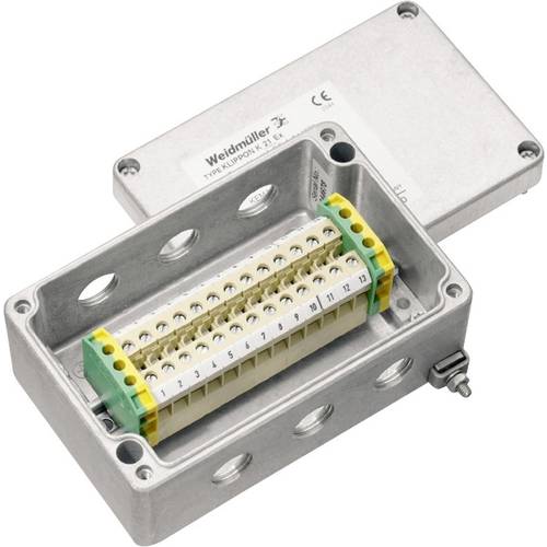 Weidmüller KLIPPON K21 M16ACSS EX Installations-Gehäuse Aluminium 1 St.