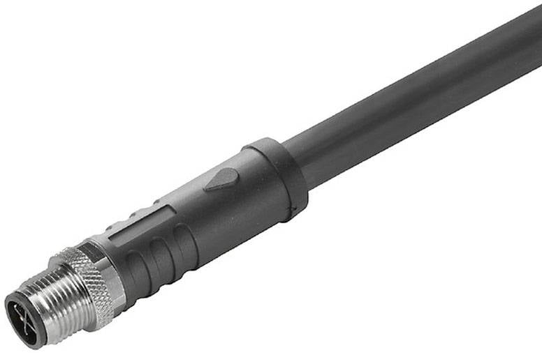 WEIDMÜLLER 2050020050 Sensor-/Aktor-Steckverbinder, konfektioniert M12 Stecker, gerade 0.50 m P