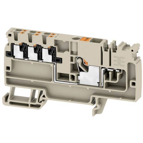 Weidmüller 2503870000 Verteiler-Reihenklemme 8.1 mm Push-In-Klemme Beige 20 St.