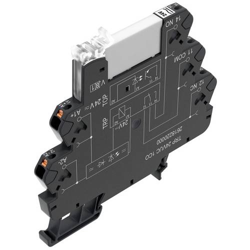 Thumbnail - Weidmüller TRP 120VUC 1CO AGSNO Koppelrelais 120 V DC/AC 6 A 1 Wechsler 10 St.