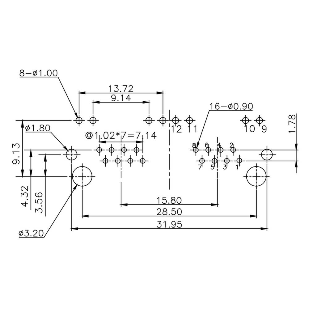 WEIDMÜLLER Buchse RJ45C5 R12U 1.7N4G/Y RL Schwarz Weidmüller 2661430000 240 St.