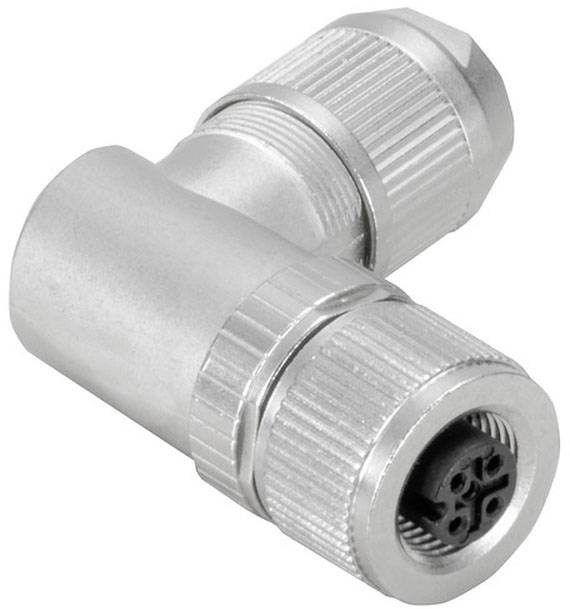 Weidmüller 2681710000 Sensor-/Aktor-Steckverbinder, unkonfektioniert M12 Buchse, gewinkelt Polzahl Sensoren: 4 1 St.