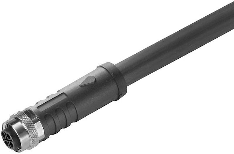Weidmüller 2706670150 Sensor-/Aktor-Steckverbinder, konfektioniert M12 Buchse, gerade 1.50 m Polzahl Sensoren: 3 1 St.