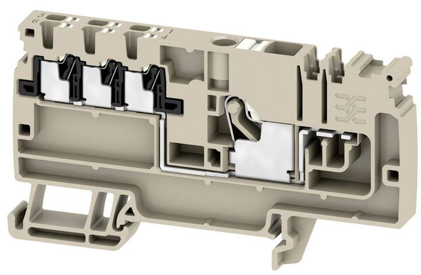 Weidmüller 2712960000 Verteiler-Reihenklemme 8.1 mm Push-In-Klemme Beige 20 St.